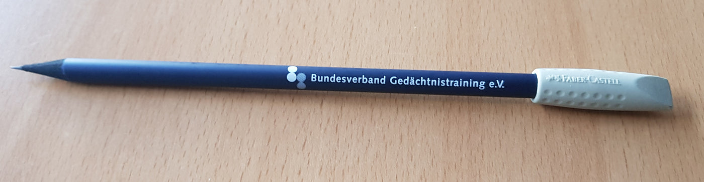Bleistift mit Radierkappe BVGT e.V. (1 Stk.)