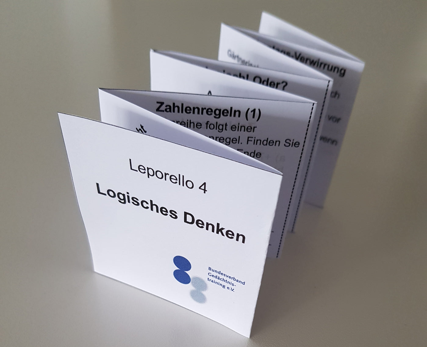 Leporello - Faltheft "Logisches Denken" (PDF)