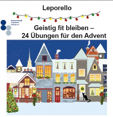 Leporello - Faltheft "Geistig fit bleiben - 24 Übungen für den Advent" (PDF)